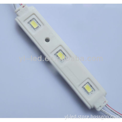 high power IP65 outdoor 3 leds 5730 led module with lens